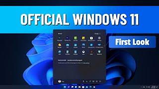 Windows 11 is here: First Look | Official Insider Preview