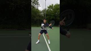 Forehand tennis tips  #tennis #tennisshorts #tennistips