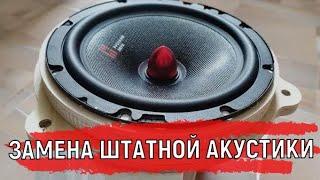 Замена Штатной Акустики в Логан 2 Инструкция | Установка Динамиков АК Урал самому Полное видео