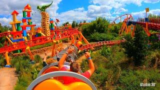 Toy Story Roller Coaster - Slinky Dog Dash - Disney World Resort