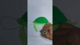 Tortoise Drawing for Kids|| Very easy Drawing #subhashis #shorts #drawing @Subhashis.