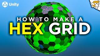 How to make a Hex Grid System Unity Tutorial! (Like Civilization, Opus Magnum, Gloomhaven)