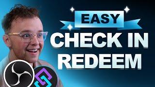 Make a Check-In Redeem for your stream! (OBS & Streamerbot Tutorial)