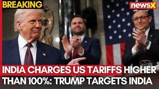 "India charges us tariffs higher than 100%": Trump targets India tariffs, promises reciprocal tax