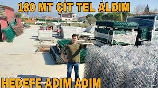 YENİ ÇİFTLİĞİN ÇİT TELLERİNİ ALDIK~HEDEFE ADIM ADIM YAKLAŞIYORUZ