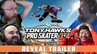 Giant Bomb Reacts: Tony Hawk's Pro Skater 3 + 4 Reveal Trailer