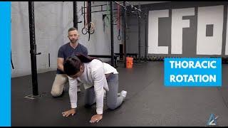 Quadruped Thoracic Rotation Movement Demo