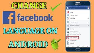 How to Change Language in Facebook | New Method 2021