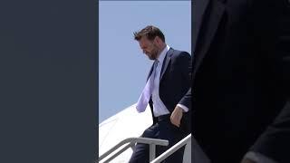 Vice President JD Vance Arrives In Los Angeles, California