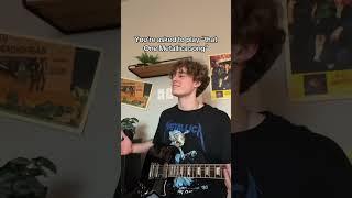 You’re Asked To Play “That One Metallica Song” #metallica #guitar #metalguitar #guitarist