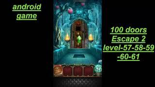 100 Doors hidden Escape 2 level 57 58 59 60 61  100 дверей приключения 2 уровень 57 58 59 60 61