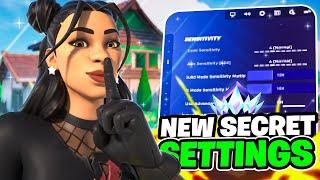 *NEW* BEST SECRET Controller Settings For Fortnite CHAPTER 6! (PS4/PS5/XBOX/PC)