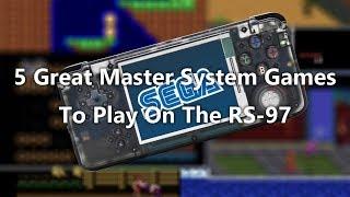 5 great Master System games to play on the RS-97 retro game and emulator handheld