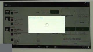 Clover POS -  Tables App Taking and Printing Orders, Moving Items and Guests