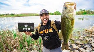 BIG Pond Bass DESTROYS My Topwater Lure!!! (Spring Pond Fishing)