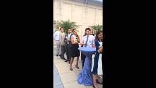 Arnold & Porter LLP Chairman Tom Milch accepts the ALS Ice Bucket Challenge