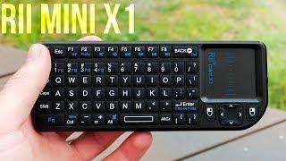 ⌨️ Reviewing the Rii Mini X1 (RF model) In 2017 | Rii Mini Wireless Keyboard and Mouse Combo