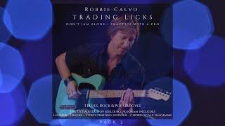 ROBBIE CALVO - TRADING LICKS PACK 2 - SOUR MASH BLUES DEMO