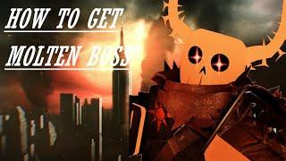 How to get Molten Boss | Original TDS RP