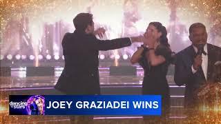 Joey Graziadei wins Dancing with the Stars season 33