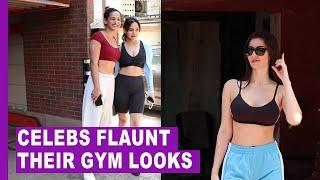 B-Town divas flaunt their gym looks in ‘Mayanagri’ | Bollywood News | Entertainment News