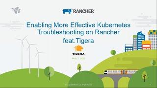 Rancher Master Class - 2020-05-07 - Enabling More Effective Kubernetes Troubleshooting With Rancher