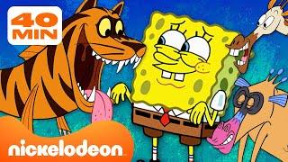 SpongeBob | Tutte le creature di SpongeBob! | Compilation di 40 minuti | Nickelodeon Italia