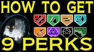 "Origins" How To Get All 9 Perks! "Free Zombie Blood" Black Ops 2 Zombies Gameplay!