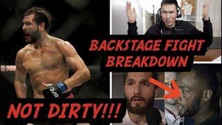 Jorge Masvidal and Leon Edwards FIGHT Backstage | 3 second TKO WIN