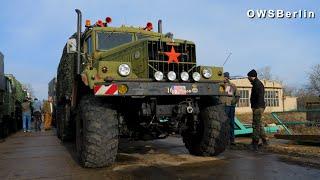 Vintage car show - amazing trucks and cars in Egeln, Germany 2024.