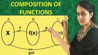 CALCULUS: COMPOSITION OF FUNCTIONS (CBSE CLASS XII 12th Maths)