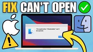 How To Fix This Application Cannot Be Opened (Mac)