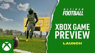 Maximum Football - Game Preview Launch Trailer