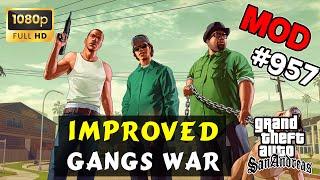 Обзор модов GTA San Andreas #957 – Улучшения для Gangs War