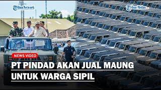 PT Pindad Akan Jual Kendaraan Maung untuk Warga Sipil, Dirut Sigit Santosa: Tunggu Tanggal Mainnya!