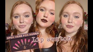 Jeffree Star Cosmetics Nude 2 Collection // Lip Swatches | AllyBrianne