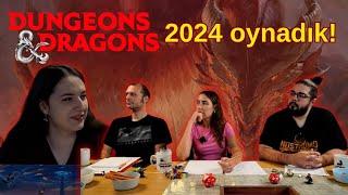 YEPYENİ DUNGEONS & DRAGONS 2024 OYNUYORUZ! Can Sungur, Duru & Dragons ve Ege ile oynadık!