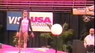 Ashley Jenkins- 2002 Podium Meet Vault