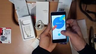 Распаковка "TP-Link Neffos X1 Lite Gray " из rozetka.com.ua