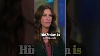 Julia Roberts on Hinduism and Neem karoli baba  #hanuman #shriram #sanatan