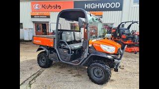 Used Kubota RTV X900 Orange - Walkaround Video