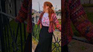 Crochet always makes an outfit better!  - Aurora Crochet Mesh Cardigan