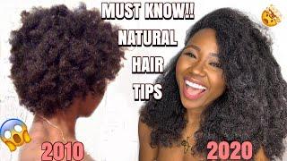 MY NATURAL HAIR JOURNEY | NATURAL HAIR MUST KNOW TIPS