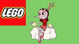 How to Build LEGO Hilda Berg from Cuphead | Bricks and Clay Play