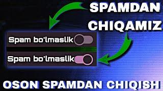 TELEGRAMDA SPAMDAN CHIQISH!