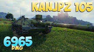 KanJPz 105 - 5 Kills 6.9K DMG - Ценная блоха! - Мир Танков