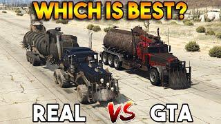 GTA 5 CERBERUS VS REAL WAR RIG : WHICH IS BEST?