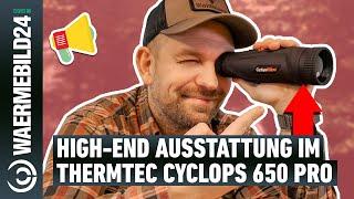 High-End Ausstattung im ThermTec Cyclops CP650 Pro Wärmebild-Handgerät 