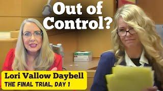 Lori Vallow’s Final Trial: The Chaos Begins - Lawyer LIVE (Boudreaux Day 1)