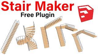 Stair Maker Plugin For SketchUp - TutorialsUp